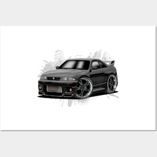 R33 GTR Posters and Art